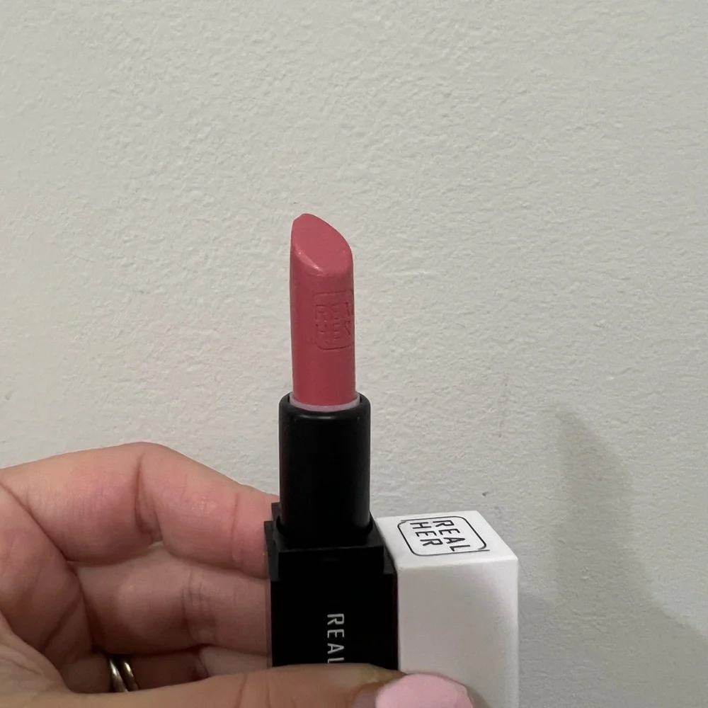 RealHer Rose Pink Sorry, Not Sorry Lipstick